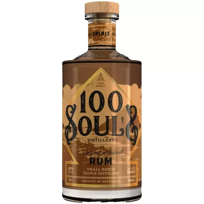 100 Souls Spiced Dark Rum 700ml