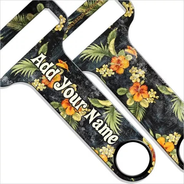 “ADD YOUR NAME” HAMMERHEAD™ Bottle Opener – Vintage Hawaiian
