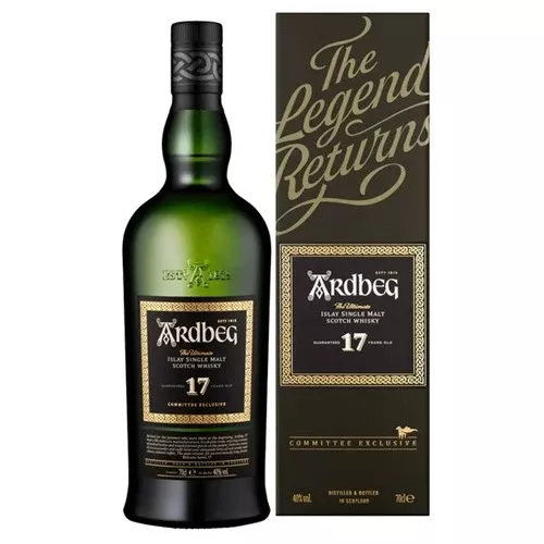 Ardbeg Single Malt Scotch Committee Exclusive 17 Yr 750ML