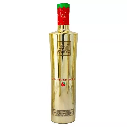 Au Vodka Au Strawbry Burst Vodka 750 mL