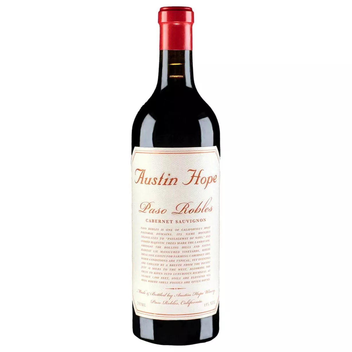 “Austin Hope Paso Robles Cabernet Sauvignon”