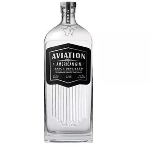 Aviation Dry Gin American Gin Batch Distilled Blend-Botanicals 80 750ML