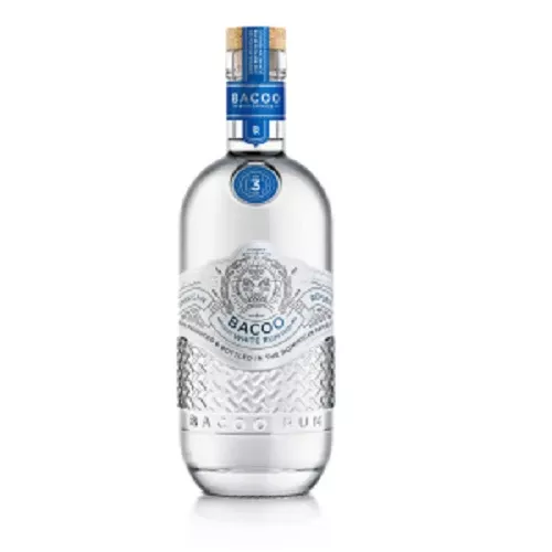 Bacoo Dominican Wht Rum 3yr 750 mL