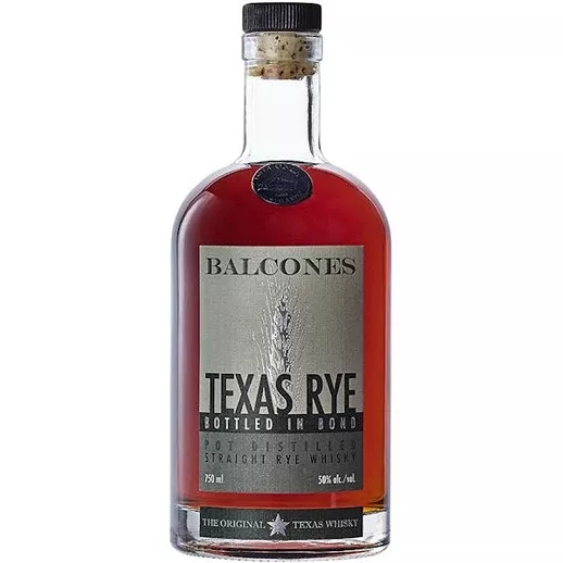 Balcones Straight Rye Whiskey Texas Rye Bottled In Bond Pot Distilled 750ml