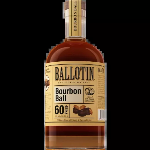 Ballotin Whiskey Bourbon Ball 60750ML