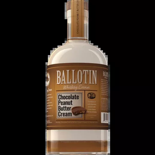 Ballotin Whiskey Peanut Butter Cream 34 750ML