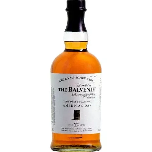 The Balvenie 12 Year Old The Sweet Toast of American Oak Single Malt Scotch - 750ml