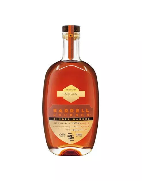 Barrell Straight Bourbon Single Barrel Cask Strength 5 Yr 110.52 750ml