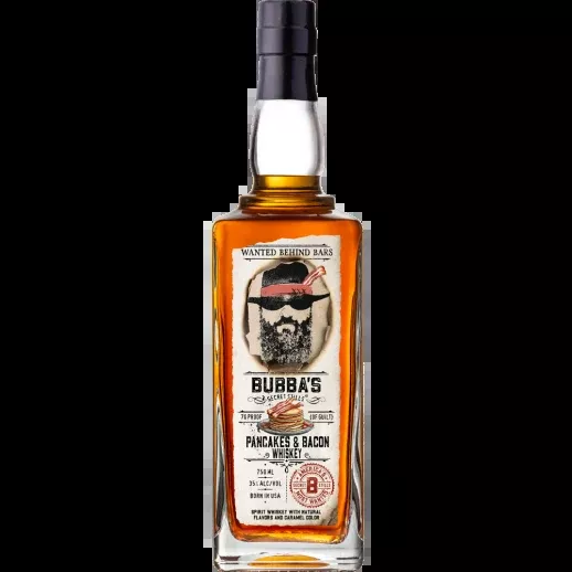 Bubbas Whiskey Pancakes & Bacon750ML