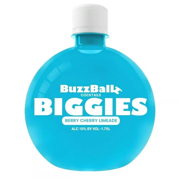 Buzzballz Biggies Berry Cherry Limeade Cocktail 30 1.75L