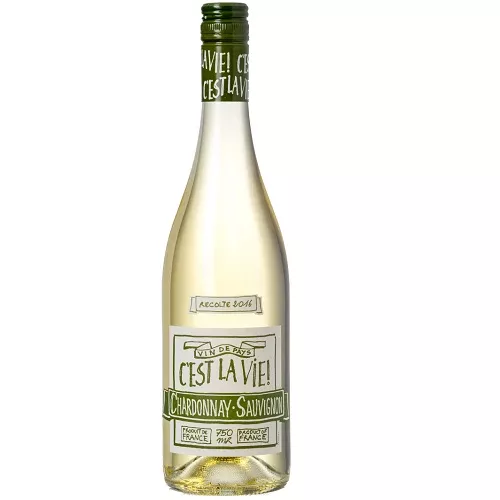 C'est La Vie Chardonnay Sauvignon Blanc 750ml