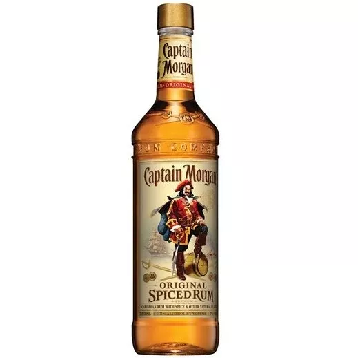 Capt Morgan Spiced Rum Glass 750ml