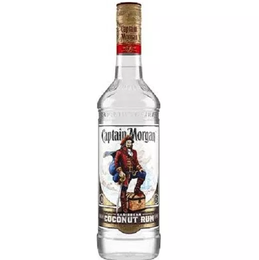Captain Morgan Flavored Rum Caribbean Coconut Coconut 750ML