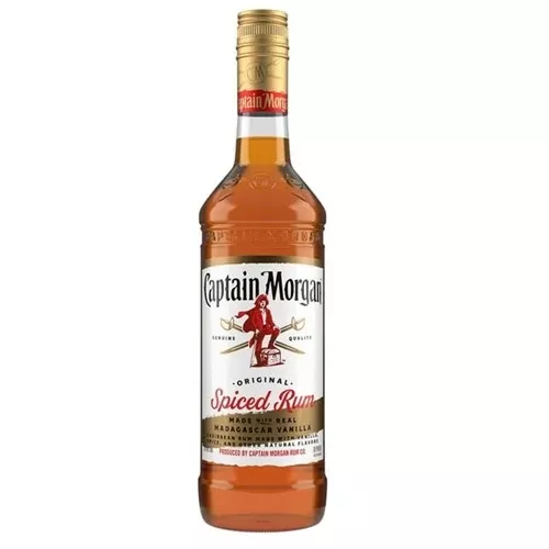 Captain Morgan Spiced Rum Original Real Madagascar Vanilla 70 750ML