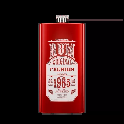 Casa Maestri Rum Gold Flask 750ML