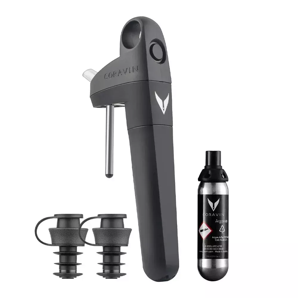 Coravin Pivot + Black Noir