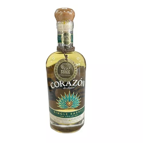 Corazon Teq Anejo Aged In Stagg Bourbon Barrel 750ML