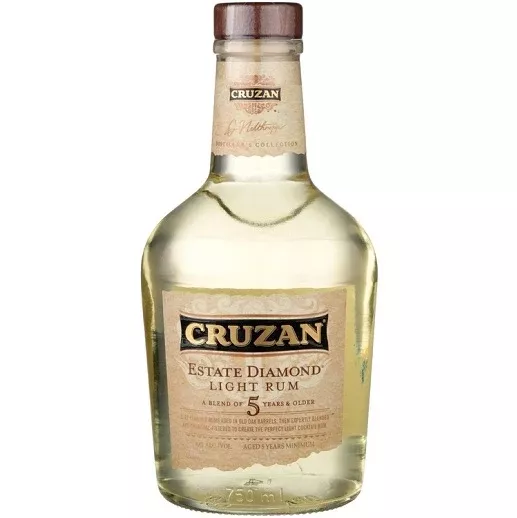 Cruzan Light Rum Distiller's Collection Estate Diamond 5 Yr 80 750ml