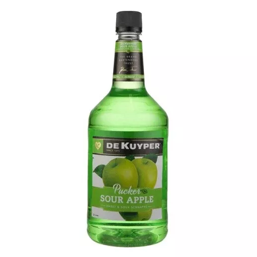 Dekuyper Apple Schnapps Sour Apple Pucker 1.75L