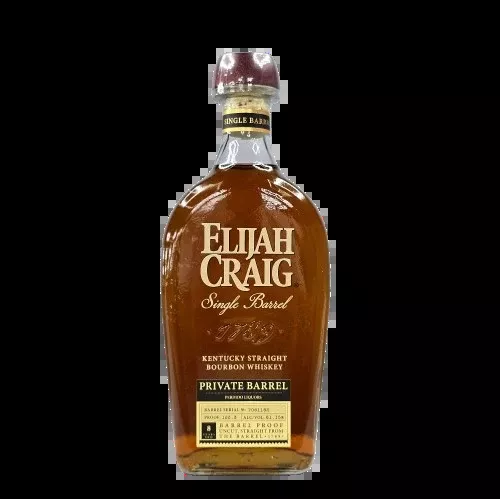 Elijah Craig private barrel perdido Liquor 750ML