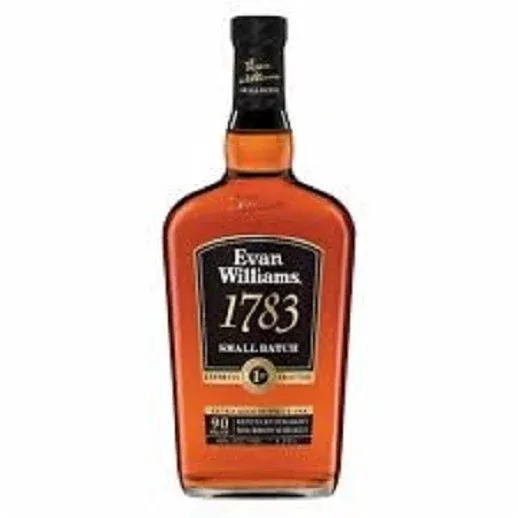 Evan Williams Straight Bourbon 1783 Small Batch American Hero Edition 6 Yr 750ML
