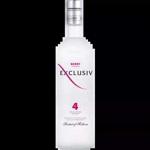 Exclusiv 4 Berry Raspberry Flavored Vodka - 750ml
