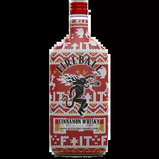 Fireball Cinnamon Whiskey Winter Wrap 750ML