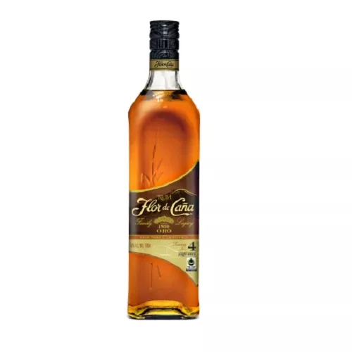 Flor de Cana 4 Year Old Oro Rum - 750ml