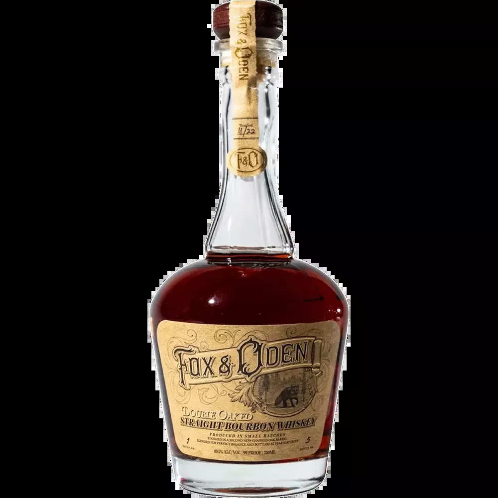 Fox & Oden Straight Bourbon Whisky 750ml