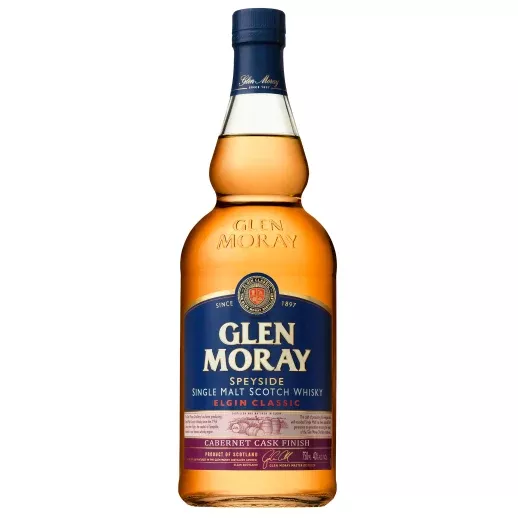 Glen Moray Scotch Cabernet Cask Gift Box750