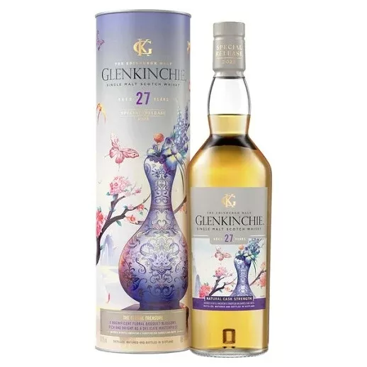Glenkinchie Single Malt Scotch Special Release Natural Cask Strength 27 Yr 750ML