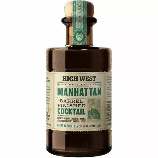 H&w Blending Co. Cocktails-Other Manhattan Other 750ML