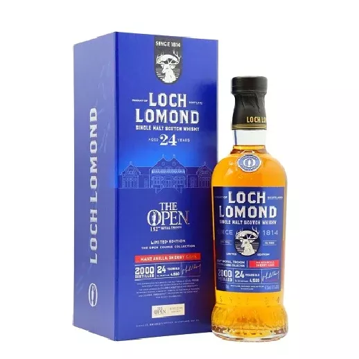 Loch Lomond Single Malt Scotch Limited Edition the Open Course Collection 152nd Royal Troon 24 Yr 94.2 750ML