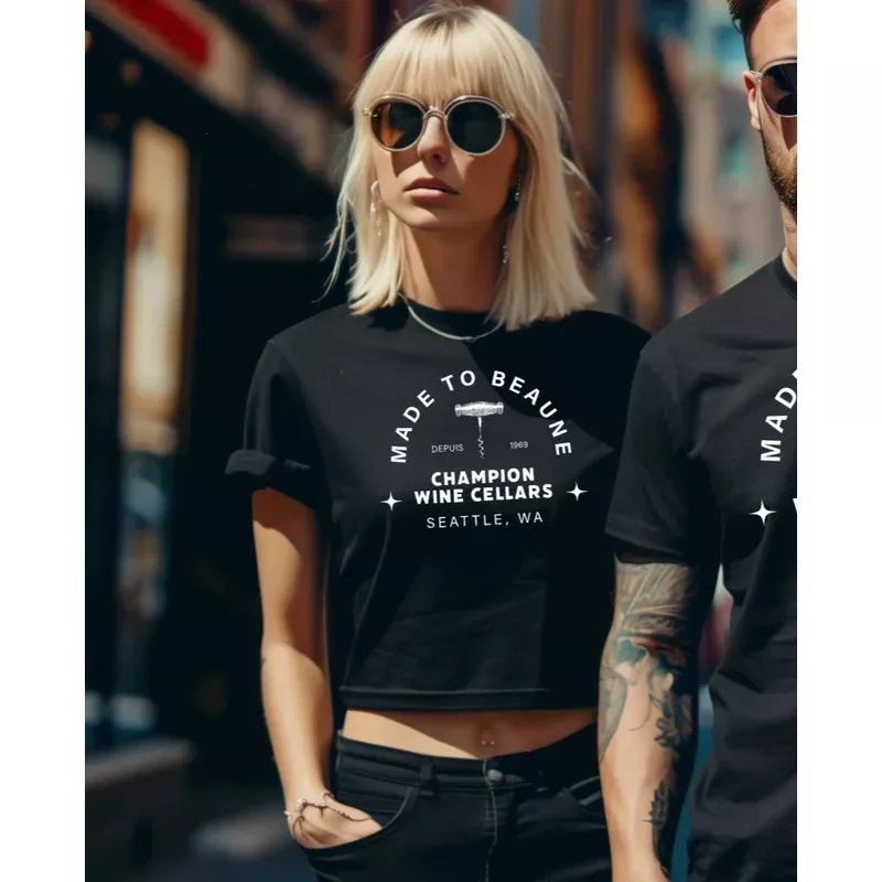 “Made to Beaune” Crop Top
