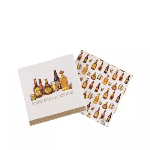 “Make Mine A Double Cocktail Napkins