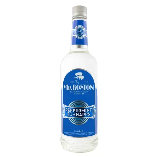 Mr Boston Schnapps Peppermint 54 750ML