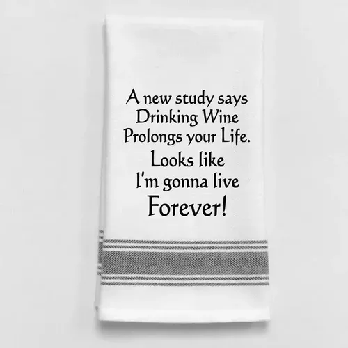 “A New Study…” Hand Towel by Wild Hare
