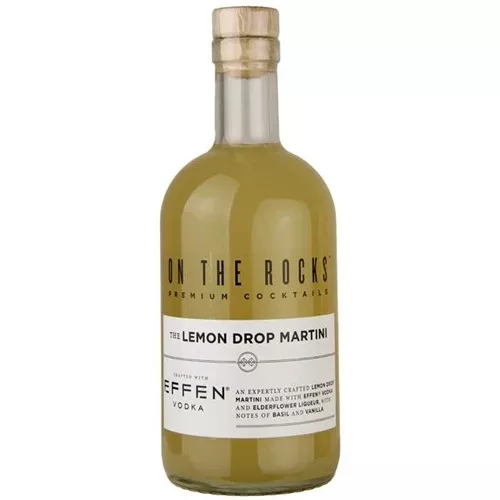 Otr-On The Rocks Martini Lemon Drop Martini Crafted With Effen Vodka Lemon 750ML