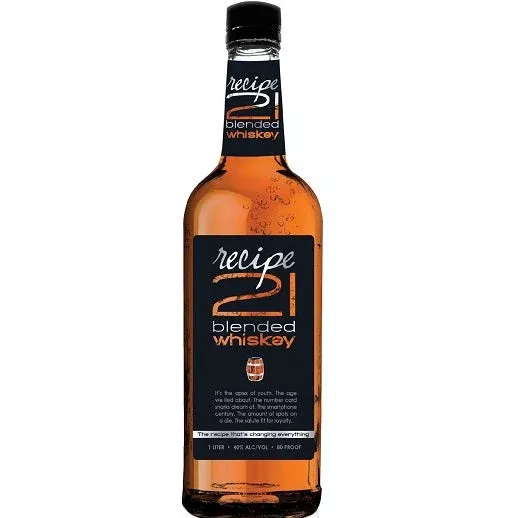 Recipe 21 Whiskey 1L