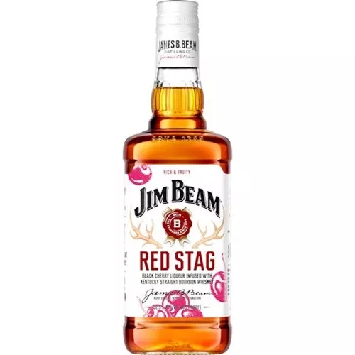 Red Stag Cherry Flavored Whiskey Black Cherry Infused Straight Bourbon 750ML