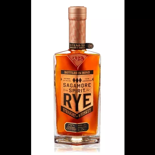 Sagamore Rye Whiskey Strength Bottle Bond 750ML