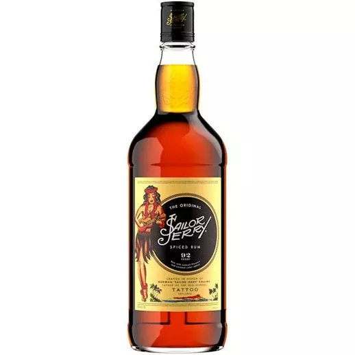 Sailor Jerry Rum Spiced W/rck Glass750
