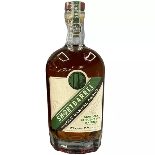 Short Barrel Rye Single Barrel 7 Yrs 119.6 Proof 750ml
