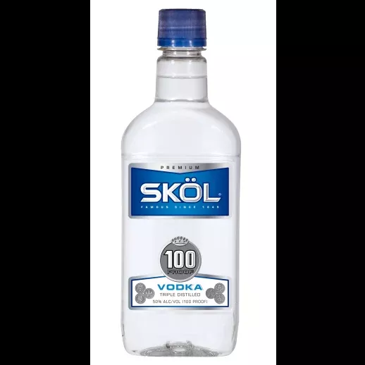 Skol Vodka 100 Plastic 750ML