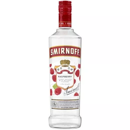 Smirnoff Raspberry Vodka - 750ml