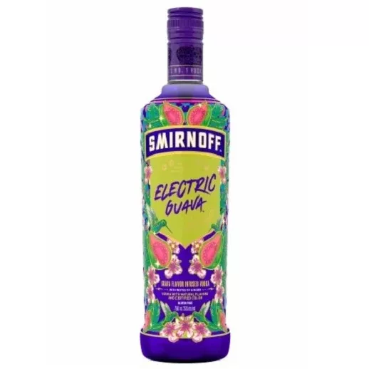 Smirnoff Vodka Electric Guava 750ml