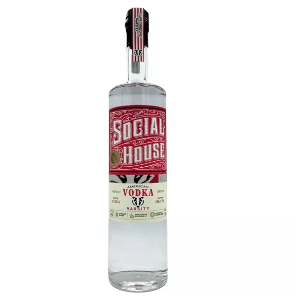 Social house vodka 750ML