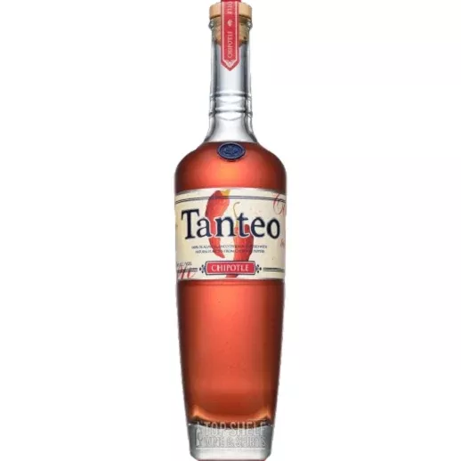 Tanteo Chili Pepper Flavored Tequila Blanco Chipotle 80 750ML