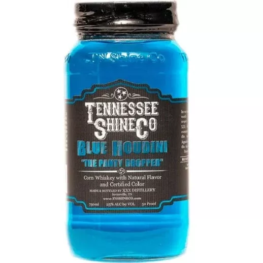 Tennessee Shine Blue Houdini Rum 750ml