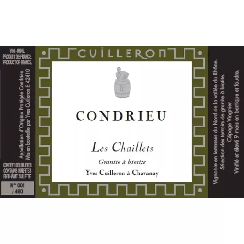Yves Cuilleron Condrieu Les Chaillets 2022 – 750ml